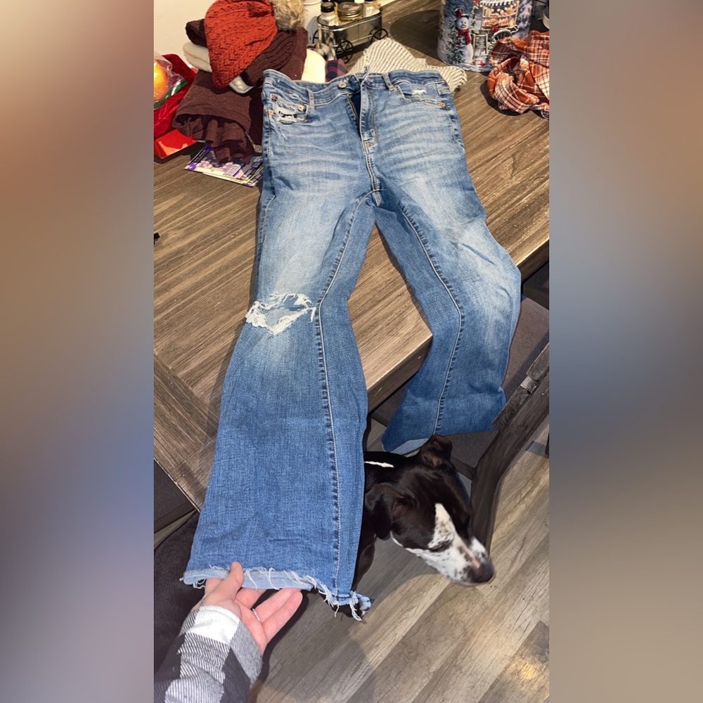 American eagle flare jeans